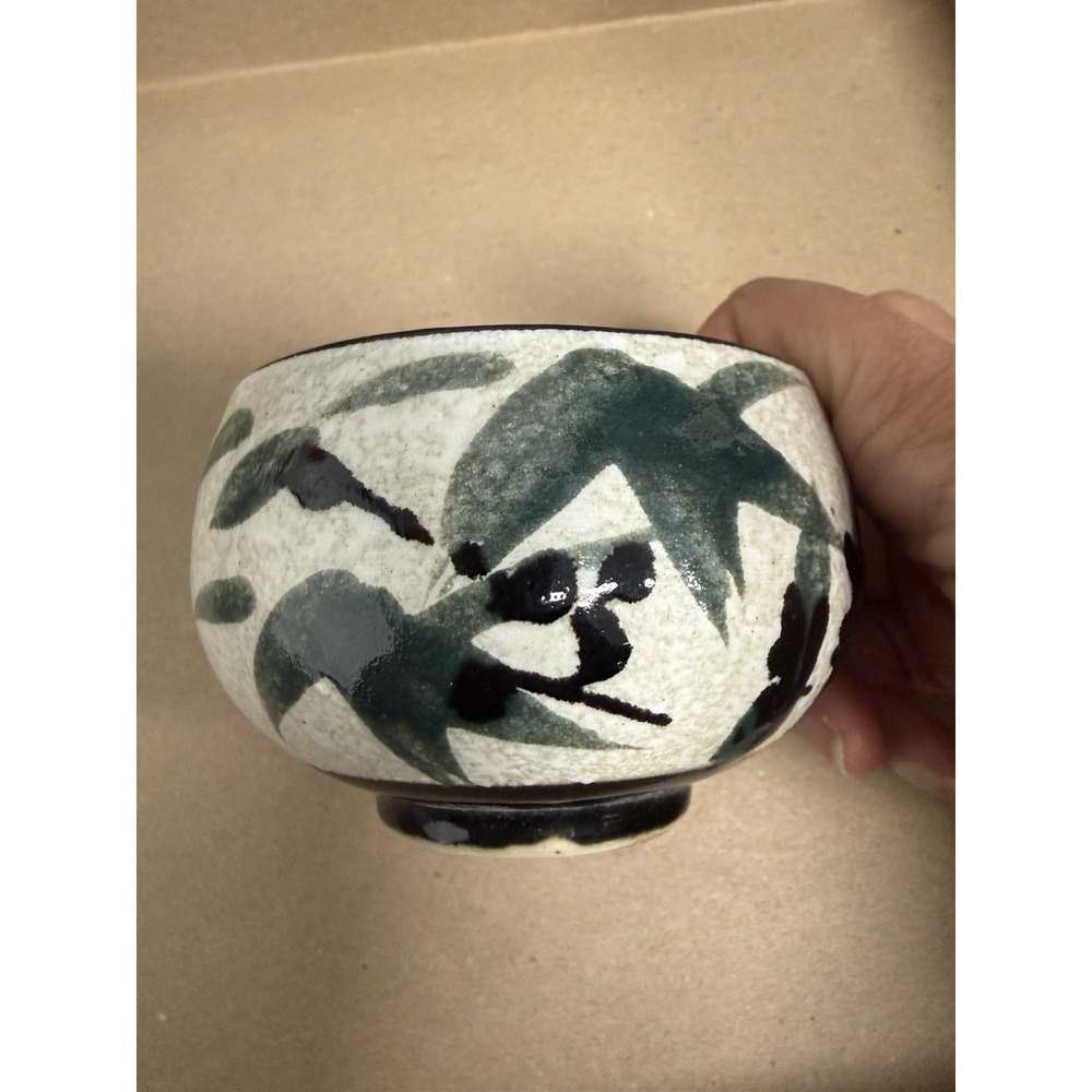 Tea Bowl Etsukogama Takamoto Seigai Hamamatsu Oribe